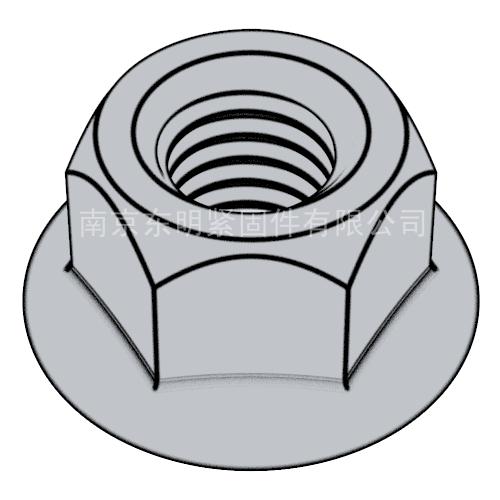 ISO 4161 - 2012 六角法蘭螺母