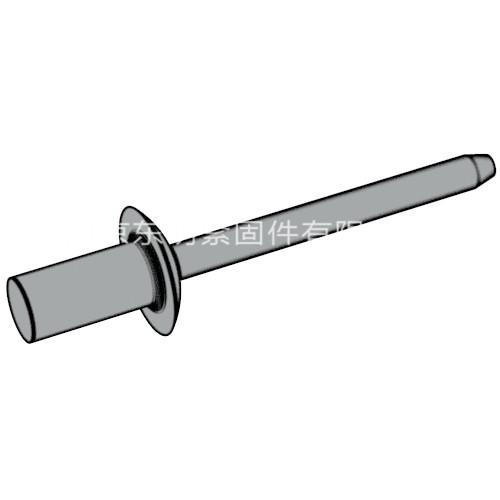 ISO 15976 - 2002 鐵帽鐵芯封閉型圓頭抽芯鉚釘