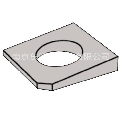 GB/T 853 - 1988 槽鋼用方斜墊圈